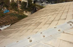 雨どいが壊れた